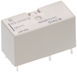 ADJ26048J, PCB power relay 48 VDC 250 mW, Panasonic
