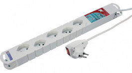 20 200235 44R, Multiple socket outlet, 5xJ (T13), Type 12 , 3 m, Steffen