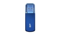 SP064GBUF3202V1B, USB Stick, Helios 202, 64GB, USB 3.1, Blue, Silicon Power