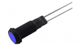 356-320-04, LED Indicator blue 1.7 VDC Soldering Pins, Marl