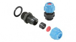 2017830000, Cable Gland, 6 ... 10mm, M16, Polyamide 6, Blue, Weidmuller