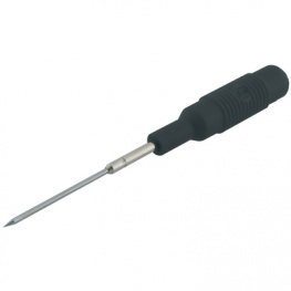 MZS 1 - PRUEF SCHWARZ / BLACK, Test probe diam. 4 mm black, SKS Kontakttechnik
