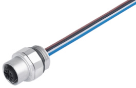 09-3482-22-08, Panel-mount socket, 713 series 8-pole Pole no. 8, Binder