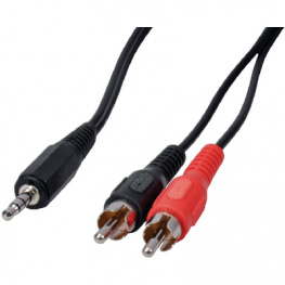 BB-1725, Audio cable stereo jack - cinch 1.8 m, Maxxtro