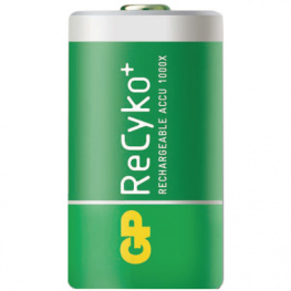 GP RECYKO 300CHB-EC2 / R14 / C [2 шт], NiMH Rechargeable Battery C 1.2 V 3 Ah, GP Batteries