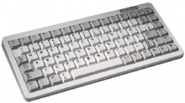 G84-4100LCAUS-0, Compact keyboard US USB / PS/2grey, Cherry