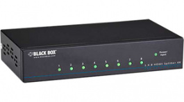 VSP-HDMI1X8-4K, HDMI Splitter 1 x 8, Black Box