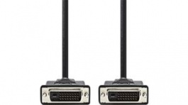 CCGP32000BK100, DVI-D Cable DVI-D 24 + 1-Pin Male - DVI-D 24 + 1-Pin Male 10m, Nedis (HQ)