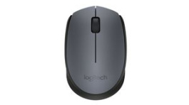 910-004642, Wireless Mouse M170 1000dpi Optical Dark Grey, Logitech