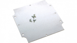 1555NFPL, Mounting Plate, For Flanged 1555 NF & N2F Enclosures, 106.8 , Hammond