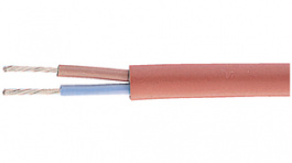 SIHF 2X0,75 BRUN B100M [100 м], Mains Cable 0.75 mm\x1a Copper Unshielded 300 / 500 V 100 m Brown, ICC Italian Cable Company