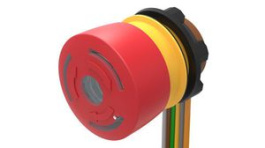 84-5321.2B40, Emergency Stop Switch, 1NC, IP65/IP67, Flat Ribbon Cable, EAO