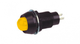 651-111-20, LED Indicator, yellow, 40 mcd, 5 VDC, Marl
