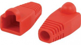 CCGP89900RD, Strain Relief Boot, RJ45, PVC, Red, Nedis (HQ)