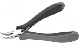 RND 550-00265, Snipe Nose Cutting Pliers Bent/Smooth/Short 130 mm, RND Lab