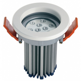 LEDV DWNL M 840 L36 WT DIM, LED flush mounted fixture white, Osram