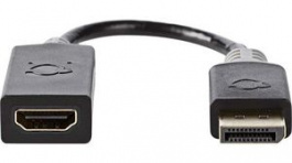 CCBP37150AT02, DisplayPort - HDMI Cable DisplayPort Male - HDMI Plug 200mm, Nedis (HQ)