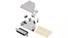 DCRP25-DBCS-CF65-CS80-K, D-Sub socket kit 25P, Encitech Connectors