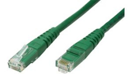 21.15.1523, Patchcord Cat 6 UTP 500 mm Green, Roline
