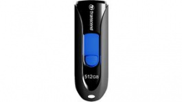 TS512GJF790K, USB Stick, JetFlash, 512GB, USB 3.0, Black, Transcend