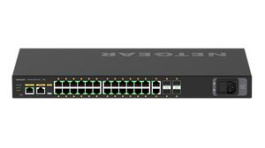 GSM4230P-100EUS, PoE Switch, Layer 3 Managed, 1Gbps, 300W, RJ45 Ports 26, PoE Ports 24, NETGEAR