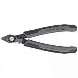 78 71 125 ESD, Electronic Side Cutter;125 mm with Bevel, Knipex