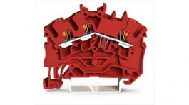2202-6303, Terminal block, Push-In, 3 Poles, 1 ... 2.5mm², Wago