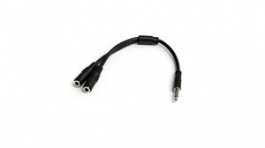 MUYHSMFF, Audio Cable 3.5 mm Jack Plug - 2x 3.5 mm Jack Socket 200mm, StarTech.com
