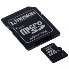 SDC4/4GB, microSDHC card 4 GB, Kingston