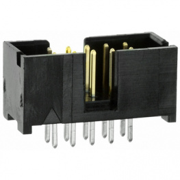 5103308-1, Гнездо; IDC; "папа"; PIN:10; прямой; THT; позолота; 2,54мм, TE Connectivity