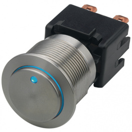 1241.6833.1124000, Переключатель: антивандальный; Положения: 2; DPST-NO; 12A/250ВAC, Schurter