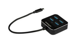 HB31C4AB, USB Hub, 4x USB A Socket - USB C Plug, StarTech.com