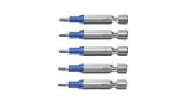 41662, Насадка; квадратная; #2; 50мм; Монтаж: 1/4" (E6,3мм); 5шт; Серия: T, Wiha