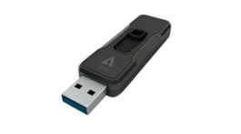 VP364G, USB Stick with Slide-In Connector, 64GB, USB 3.1, Black, V7