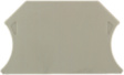 1050000000 WAP2.5-10 beige End plate Dark Beige