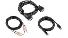 TK-CD10, KVM Cable Kit, DVI-I, USB, Audio, 3m, Trendnet
