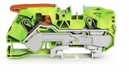 2116-1207, Ground Terminal, Cage Clamp, 2 Poles, 0.5 ... 16mm\x1a, Wago