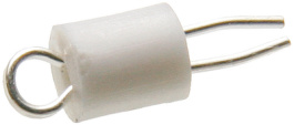 KEY-5002, Test lug diam.2.54 x 7.62 mm white, Keystone