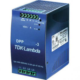 DPP-120-12-3, Switched-Mode Power Supply Adjustable, 12 VDC/12 A, 120 W, TDK-Lambda