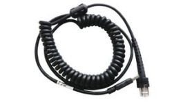 CAB-550, USB-A, Coiled, TPUW, 2.4m, Suitable for PBT9500/PD9330/PD9500/PD9531, Datalogic