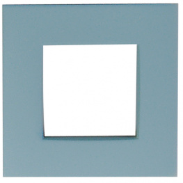 125-76100, Cover frame, azure, Eaton