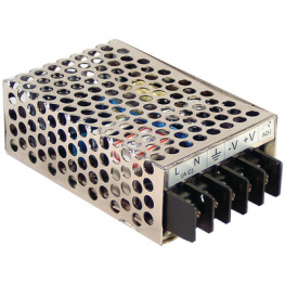 RS-150-24, DC power supply 155 W 24 VDC, 6.5 A, MEAN WELL
