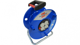 1208015, Empty Cable Reel, 4xType L / ITA/GER, 0 m, Brennenstuhl