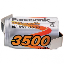 HHR350SCP CUBIC 1Z, NiMH rechargeable battery HR23/43 1.2 V 3500 mAh, Panasonic