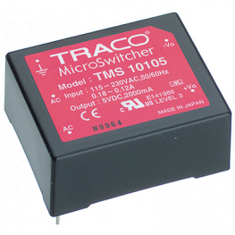 TMS 06124, Switching power supply 6 W 1 output, Traco Power