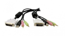 DVID4N1USB15, KVM Adapter Cable DVI-D / USB / Audio, 4.6m, StarTech.com