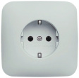 20 EUJ-212 Safety socket 81 x 81 x 27 mm 16 A F (CEE 7/3) White