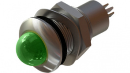 532-114-75, LED Indicator, green, 110 VAC, 9 mA, Marl