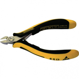 3-963-15, Side-Cutting Pliers;120 mm without Bevel, Bernstein