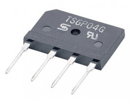 TS6P07G D2, Bridge rectifier 1000 V 6 A SIL, Taiwan Semiconductor
